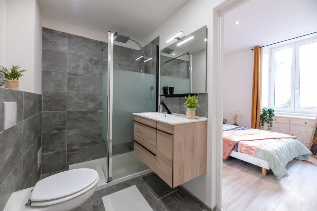 Appartement Entierement Renove Et Cosy Avec Jardin Mulhouse Luaran gambar